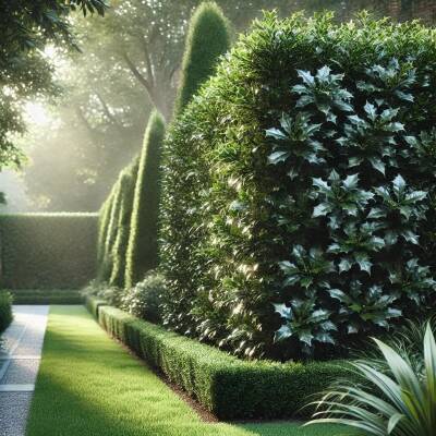 Ilex-Hecke – Immergrüner Sichtschutz mit natürlichem Charme - Ilex-Hecke: Pflanzung, Pflege & Tipps