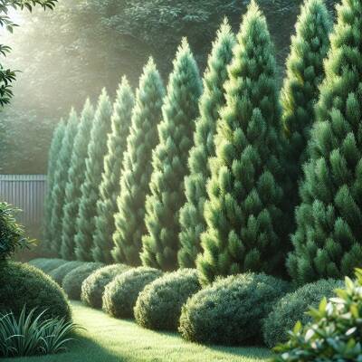 Zypressenhecke – Eleganter, immergrüner Sichtschutz für Ihren Garten - Zypressenhecke: Pflanzung, Pflege & Tipps