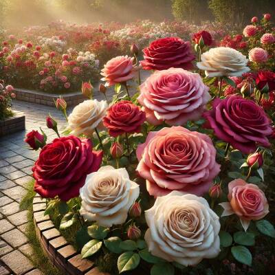 Edelrosen – Elegante Blütenpracht für Ihren Garten - Edelrosen: Pflanzung, Pflege & Tipps