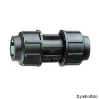 PE-Rohr Verbinder 25 × 25 mm – Klemmverbinder...