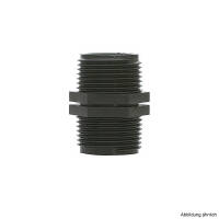 Doppelnippel 1/2" AG – Messing Gewindenippel...