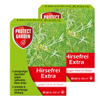 2 x Hirsefrei Extra 50ml für Gesamt 1000m2 -...