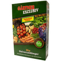 G&auml;rtner Exklusiv Bio Universald&uuml;nger 2,2kg