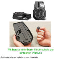 Mäusefalle "Hidden Kill" für berührungslose Entsorgung